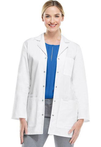 32"  Snap Front Lab Coat