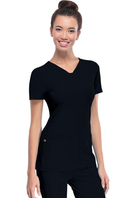 "Pitter-Pat" Shaped V-Neck Top