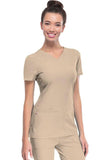 "Pitter-Pat" Shaped V-Neck Top