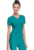"Pitter-Pat" Shaped V-Neck Top