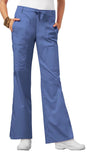 Low Rise Flare Leg Drawstring Cargo Pant