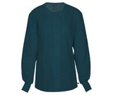 Unisex Snap Front Warm-up Jacket