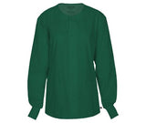 Unisex Snap Front Warm-up Jacket