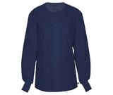 Unisex Snap Front Warm-up Jacket