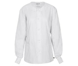 Unisex Snap Front Warm-up Jacket