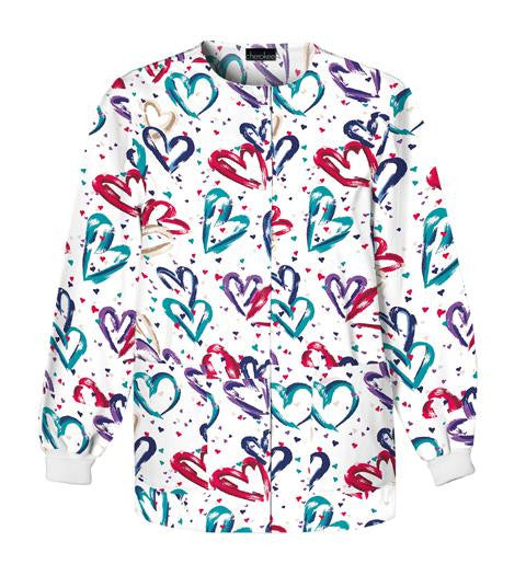 Snap Front Warm-Up Jacket