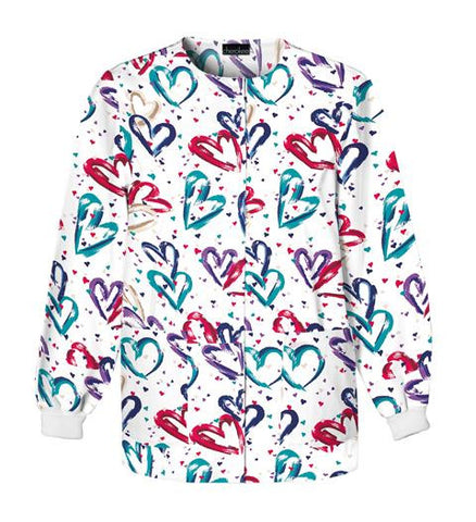 Snap Front Warm-Up Jacket