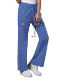Mid Rise Drawstring Cargo Pant