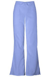 Natural Rise Flare Leg Drawstring Pant