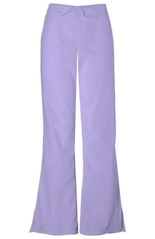 Natural Rise Flare Leg Drawstring Pant