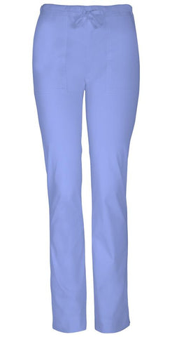 Mid Rise Slim Drawstring Pant