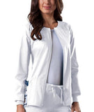 Zip Front Warm-Up Jacket