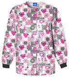 Snap Front Warm-Up Jacket