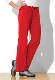 Mid Rise Moderate Flare Drawstring Pant