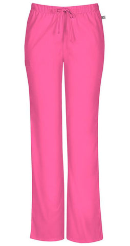 Mid Rise Moderate Flare Drawstring Pant