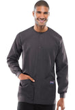 Men's Snap Front Warm-Up Jacket