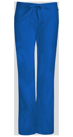 Mid Rise Moderate Flare Drawstring Pant