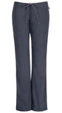Mid Rise Moderate Flare Drawstring Pant