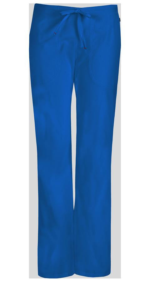 Mid Rise Moderate Flare Drawstring Pant