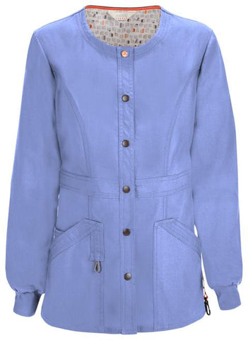 Snap Front Warm-up Jacket