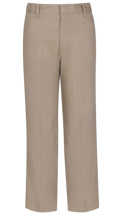 Boys Husky Flat Front Pant