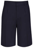 Boys Adj. Waist Pleat Front Short