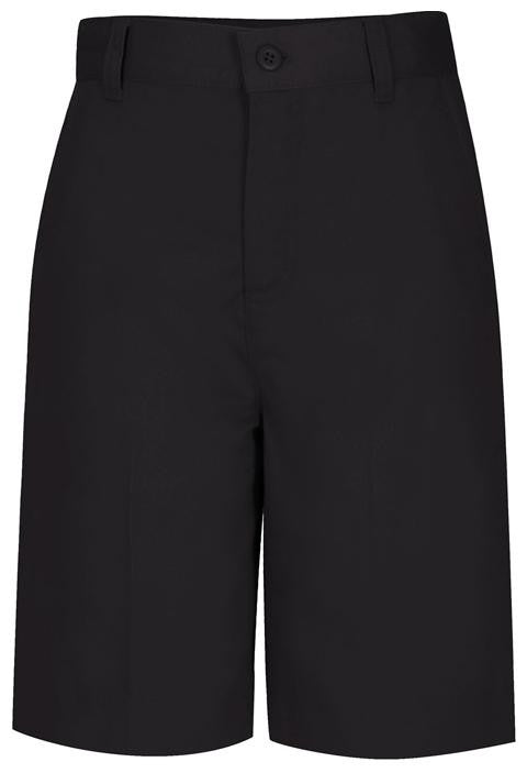 Girls Adj. Waist Flat Front Bermuda