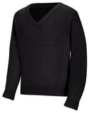 Youth Unisex Long Sleeve V-neck Sweater