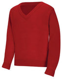 Youth Unisex Long Sleeve V-neck Sweater