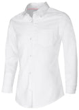 Junior Long Sleeve Oxford Shirt