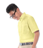 Boys Short Sleeve Oxford Shirt