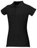 Girls Stretch Pique Polo