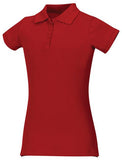 Girls Stretch Pique Polo