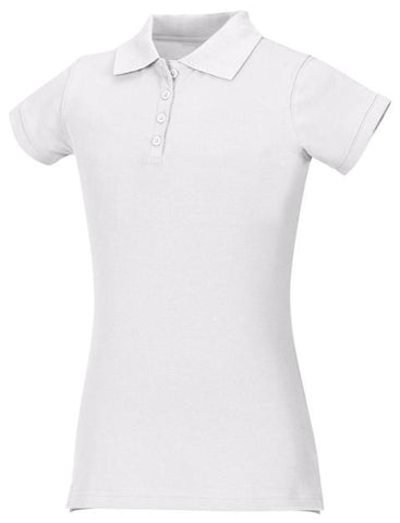 Girls Stretch Pique Polo