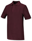 Adult Unisex Short Sleeve Pique Polo