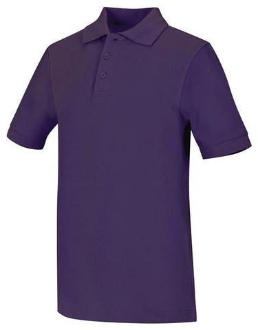 Adult Unisex Short Sleeve Pique Polo