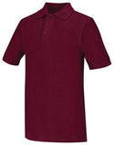 Adult Unisex Short Sleeve Pique Polo