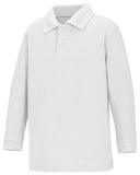 Preschool Unisex LS Pique Polo