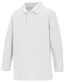Preschool Unisex LS Pique Polo