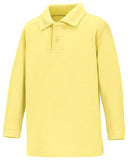 Preschool Unisex LS Pique Polo