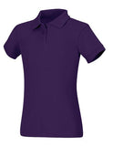 Junior SS Fitted Interlock Polo