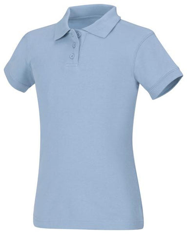 Junior SS Fitted Interlock Polo
