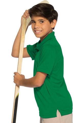 Youth Unisex Moisture-Wicking Polo Shirt