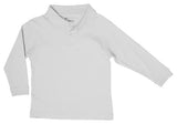 Preschool Unisex LS Interlock Polo