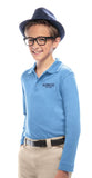 Youth Unisex Long Sleeve Interlock Polo