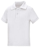 Preschool Unisex SS Pique Polo