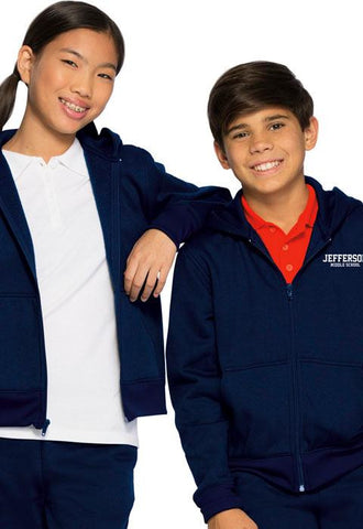 Unisex Zip-up Sweatshirt