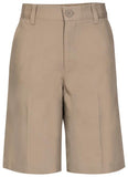 REAL SCHOOL Boys Husky Flat Front  Short