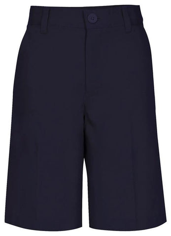 REAL SCHOOL Boys Husky Flat Front  Short