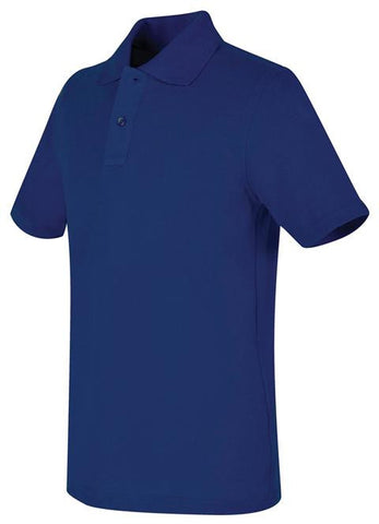 REAL SCHOOL Youth Unisex S/S Pique Polo